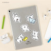 03 Little Rascal - Maltese Puppy Big Point Removable Sticker Pack