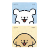 Maltese Puppy PVC Rectangular Mouse Pad