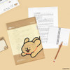 PP Material - Maltese Puppy L-Shaped A4 File Folder