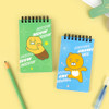 Kakao Friends Vivid Hardcover Lined Memo Notepad
