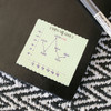 Graph - Bookfriends Wave Small Planner Sticky Notepad