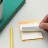 80 Sheets - Bookfriends Wave Small Planner Sticky Notepad