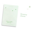 Greeny Clover - Dash and Dot Lucky 1 Month Dateless Daily Study Planner