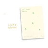 Lucky Bloom - Dash and Dot Lucky 1 Month Dateless Daily Study Planner