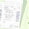 Study Review - Dash and Dot Lucky 1 Month Dateless Daily Study Planner
