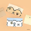 Cute Puppy Design - Maltese Puppy Mini Card And Envelope Set