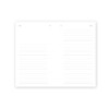 7 Section per 2 Pages - Dash And Dots Piece Of Mind Collection Lined Notebook
