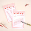 01 Berry Cream - Dash And Dots From The Heart Letter Press Message Card