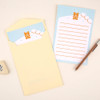 02 Bear Cake - Dash And Dots From The Heart Letter Press Message Card