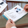 Opens Flat - Indigo Official A6 Pocket Lined Notebook