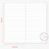 Size - Indigo Mind Snap Handy Lined Notebook