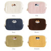 6 Colors - Romane Brunch Brother Mogry Corduroy Card Wallet
