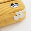 Heart Slide - Romane Brunch Brother Mogry Corduroy Zipper Pencil Case