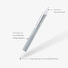 Detail of Monami FX Zeta Peak 0.5mm Smooth Writing Ballpoint Pen