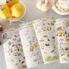Removable Stickers - Mellee Factory Teddy Bunny’s Cream Wardrobe Removable Sticker Pack