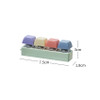 Size - Brisk Style Pastel Clicky Keycap Fidget Keychain