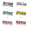 6 Colors - Brisk Style Pastel Clicky Keycap Fidget Keychain