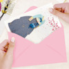 Comes with an envelope - From&To Handmade Korean Traditional Hanbok Greeting Card