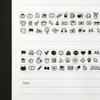 Size - ICONIC Doodle Kiss Cut Diary Sticker Tape Roll