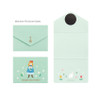 Mary from The Secret Garden - Bookfriends Literary Magnetic Bookmark Message Card