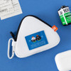 White - Romane Brunch Brother Onigiri AirPods Case With Carabiner