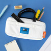 White - Romane Brunch Brother Onigiri Pencil Case Pouch