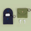 All new frame Padding AirPods Case With Carabiner
