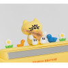Cute Mogry - Romane Brunch Brother Lazy Mogry Car Dashboard Phone Number Display