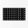 Magnetic number chips - Romane Brunch Brother Lazy Mogry Car Dashboard Phone Number Display