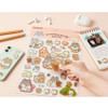 Removable Stickers - Kumhong Fancy Sigoragi Dog Big Holographic Removable Sticker