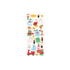 132 Pizza Dino - roomroom Cute Decorative Sticker 127-134