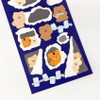 127 Torn Bear - roomroom Cute Decorative Sticker 127-134