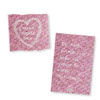 Knit Design - sand cake Pink Knit Memo Pad