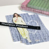 Usage example of sand cake Blue Knit Memo Pad
