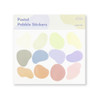 sand cake Pastel Pebble Paper Sticker Pack