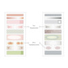 Text Highlighter Sticky Tabs - Be On D Short Translucent Highlighter Sticky Index Tab Set