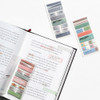 Be On D Short Translucent Highlighter Sticky Index Tab Set