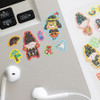 Traditional Motifs Stickers - ROMANE Hello Korea Holographic Sticker