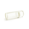 White - Brisk Style Round Standing Large Capacity Mesh Pencil Case