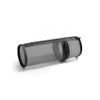 Black - Brisk Style Round Standing Large Capacity Mesh Pencil Case