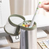 Standing Pencil Case - Brisk Style Round Standing Large Capacity Mesh Pencil Case