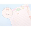 9mm Lined - Dash and Dot Pogni Letter And Envelop Set