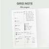 Grid Note - Iconic Solitude B6 Premium Grid Notebook