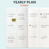Yearly Plan - Iconic Slow Pocket Dateless Weekly Planner