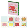 Composition - 7321 Design Fruit Window Folding Greeting Card Pack