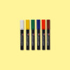 6 Markers - Dong-A My Multi-Surface 6 Color Acrylic Paint Marker Set