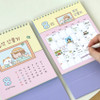 220gsm paper - Indigo 2026-2027 Mindfulness 18 Months Desk Calendar