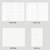 Planner Pages - Be On D Sequence to Sequence 6-Month Hourly Schedule Undated Weekly Planner