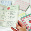 Weekly - 7321 Design Check & Fruits 6-Month Undated Daily Planner