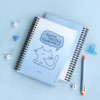 02 Cloudy Blue - Iconic Double-Sided Non-Stick A5 Sticker Storage Book
